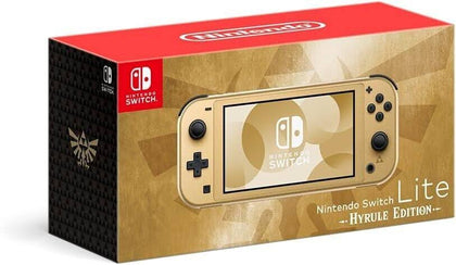 Nintendo Switch Lite Legend Of Zelda Hyrule Limited Edition Console