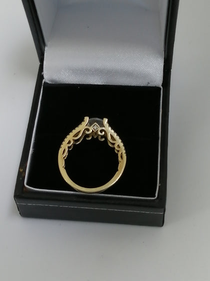 1.99g 9ct ring size L.