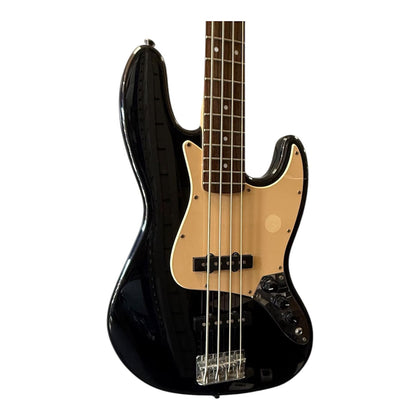 Vintage 2009 Starcaster J Bass By Fender Black