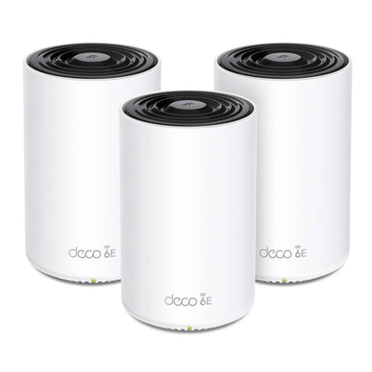 BRAND NEW TP-Link Deco XE75 Pro(3-pack) AXE5400 Tri-Band Mesh Wi-Fi 6E System