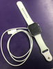 Apple Watch SE - 44mm - GPS + Cellular - Silver Aluminum Case - Deep Navy Sport Loop