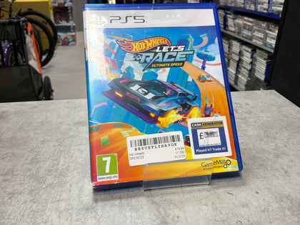 Hot wheels lets race ultimate speed PS5