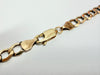 9ct yellow gold curb chain 24"