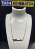 14ct Gold 'Claudia' Chain and Pendant 4.6g 18"