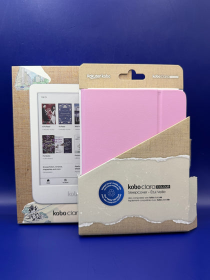 Kobo Clara Colour White Boxed W/ Case - Chesterfield