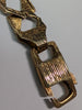 9ct Gold Patterned Textured I.D Bracelet