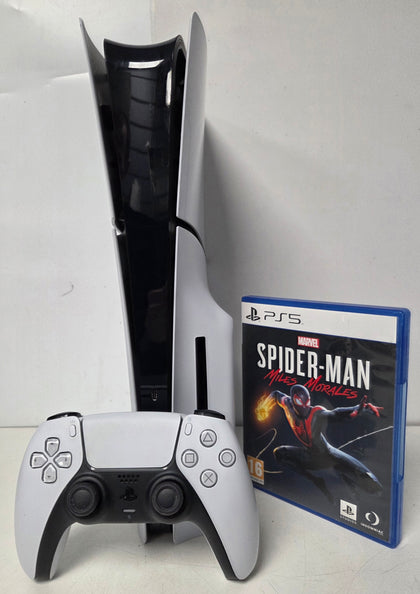 Sony PlayStation 5 Slim Disc Edition Console & 1 Game