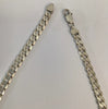 Silver Curb Chain 24”