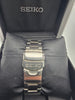 seiko automatic watch stainless steel with blue dial *24 month warranty*