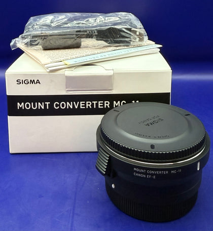 Sigma Mount Converter MC-11 EF-E Lens Boxed - Chesterfield
