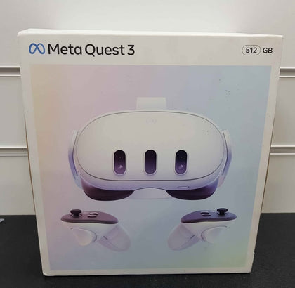 Meta Quest 3 VR Headset (With Controllers) - 512GB