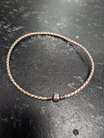 Pandora braided charm bracelet