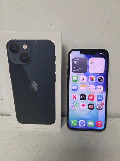 iPhone 13 Mini 128GB Midnight Unlocked - 87% Battery Boxed