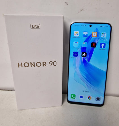 * Sale * Honor 90 Lite 5G  256GB CRT NX1 Titanium Silver (8GB RAM) Unlocked Boxed