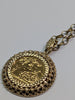 1982 HALF SOVEREIGN PENDANT WITH CHAIN