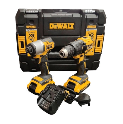 DeWalt 18V Drill/Driver Set w/2.0Ah batteries, charger and case