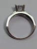 14CT WHITE GOLD CZ RING SIZE M