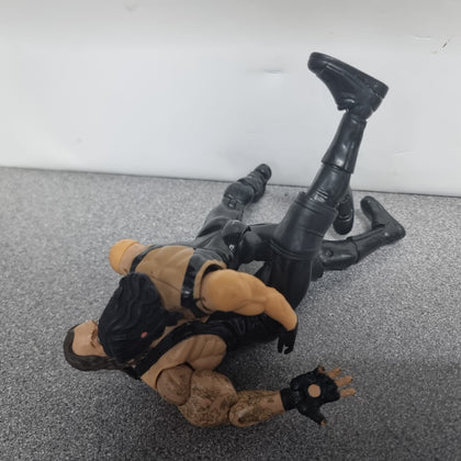 WWE Jakks Deluxe Aggression Undertaker & Sting Battle Arm Figure W/ Pressing Act
