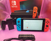 Nintendo Switch Console, 32GB HAC-001-01 + Neon Red/Blue Joy-Con, Boxed