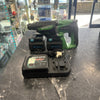 Hitachi DH24DV Green Black Cordless 24V Rotary Hammer Drill X2 Battery + Charger