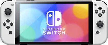Nintendo Switch Console, 64GB OLED + White Joy-Con, Unboxed