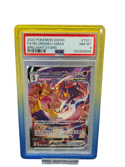 PSA Graded Pokémon Card Rapid astrike Urshifu VMAX