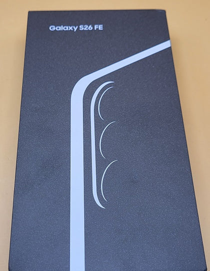 Samsung Galaxy S26 FE 256GB Graphite, Unlocked - Boxed (Sealed)