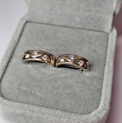18ct English Lock Earrings