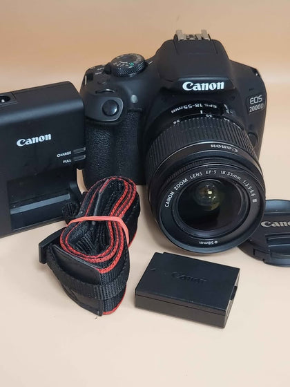 Canon EOS 2000D with 18-55mm f/3.5-5.6 III Lens