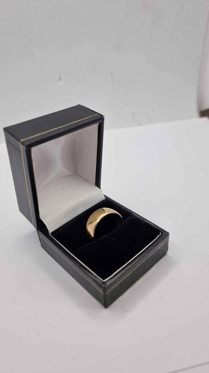 22ct Yellow Gold Wedding Band Ring - 6.47 Grams - Size Q