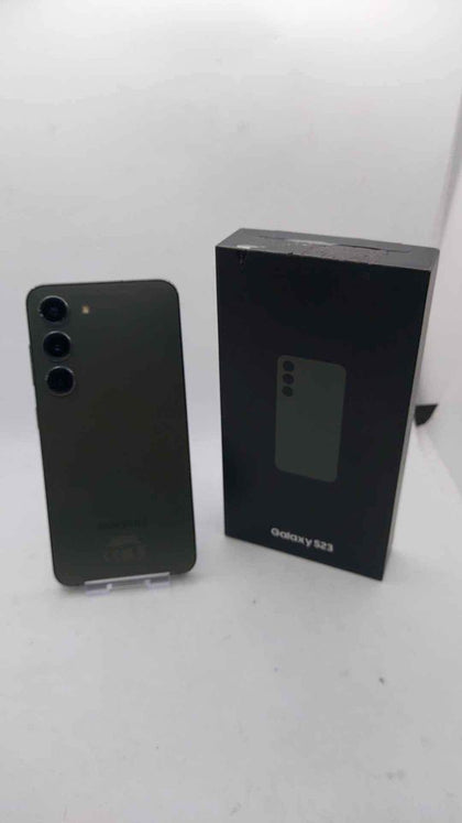 Samsung Galaxy S23 - 128GB - Green - Open Unlocked - Boxed - BLACK DOT ON SCREEN