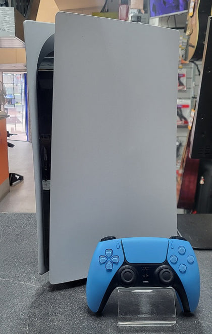 Playstation 5 Digital Edition Console - 825GB - With Blue Controller