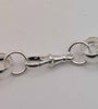 BRAND NEW 925 silver belcher style chain 86.9g 28" boxed