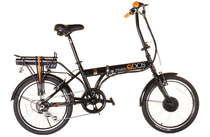 eBike QDOS Black Folding Electric Bike **Collection Only**