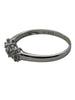 White Gold Diamond Ring - 9ct - 1.9g - Size S