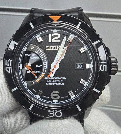Seiko Sportura Kinetic Direct Drive - Boxed - Excellent Condition