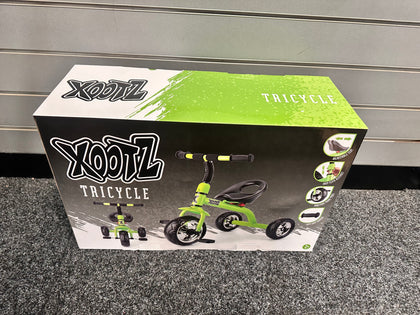 Xootz Tricycle Kids Trike Green Pedal Tricycle