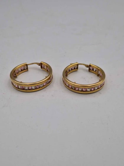 Pair Of 9ct Yellow Gold 1