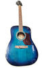 Walden D450US Acoustic Guitar - Blue