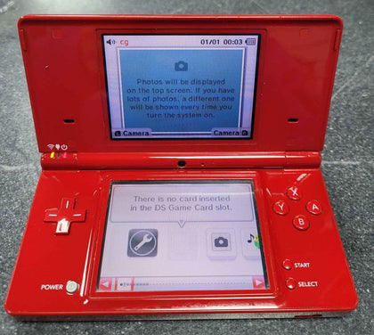 Nintendo DSi Console Red No Stylus