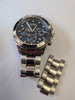 Gents Hugo Boss Watch Steel Blue Face Boxed