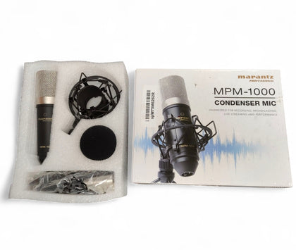 Marantz Professional MPM-1000 - Studio Recording Condenser XLR Microphone**Boxed**