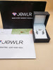 JeWLR 9ct White Gold Multi Stone Raindrop Earrings - 1.85g