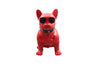 ** Collection Only ** CH-M11M Bulldog Bluetooth Speaker (Red) New