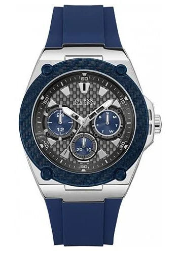 Guess Gents Legacy Multi Dial Silicone Watch