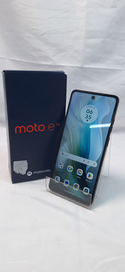 Motorola Moto E14 64GB smartphone Graphite Grey unlocked boxed