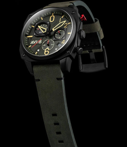 AVI-8 Men's Hawker Hunter Retrograde Chronograph Watch