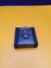 Silver 3 Flower Band Ring Size-P