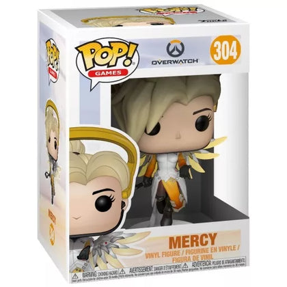 Funko Pop Mercy #304 Diamond - Overwatch **Collection Only**