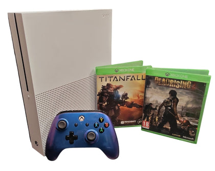 Microsoft XBox One S 1TB White Bundle**Unboxed**